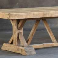 Picture of SALVAGED WOOD TRESTLE TABLE