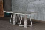 Picture of RECLAIMED ELM DINING TABLE