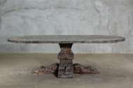 Picture of RECLAIMED ELM PLANK TABLE