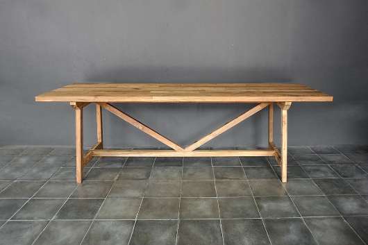 Picture of TEAK REEDITION FRENCH FARM TABLE