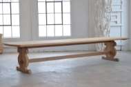 Picture of BAROQUE STYLE TEAK TABLE