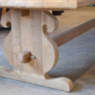 Picture of BAROQUE STYLE TEAK TABLE