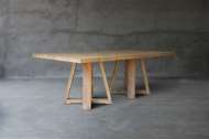 Picture of RECLAIMED TEAK TABLE – X-BASE