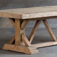 Picture of SALVAGED WOOD TRESTLE TABLE