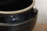 Picture of ASSORTED BLACK GLAZED JARS