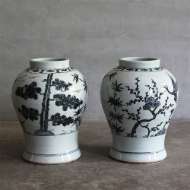 Picture of MONOCROME PORCELAIN VASE