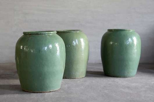 Picture of ANTIQUE CELADON JARS