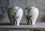 Picture of RUSTIC WHITE VASE