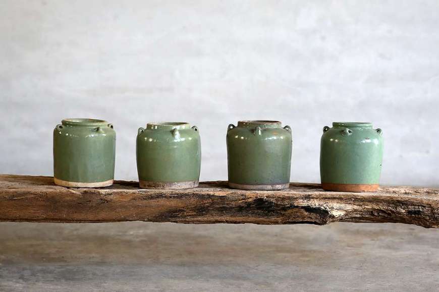 Picture of ANTIQUE CELADON JARS