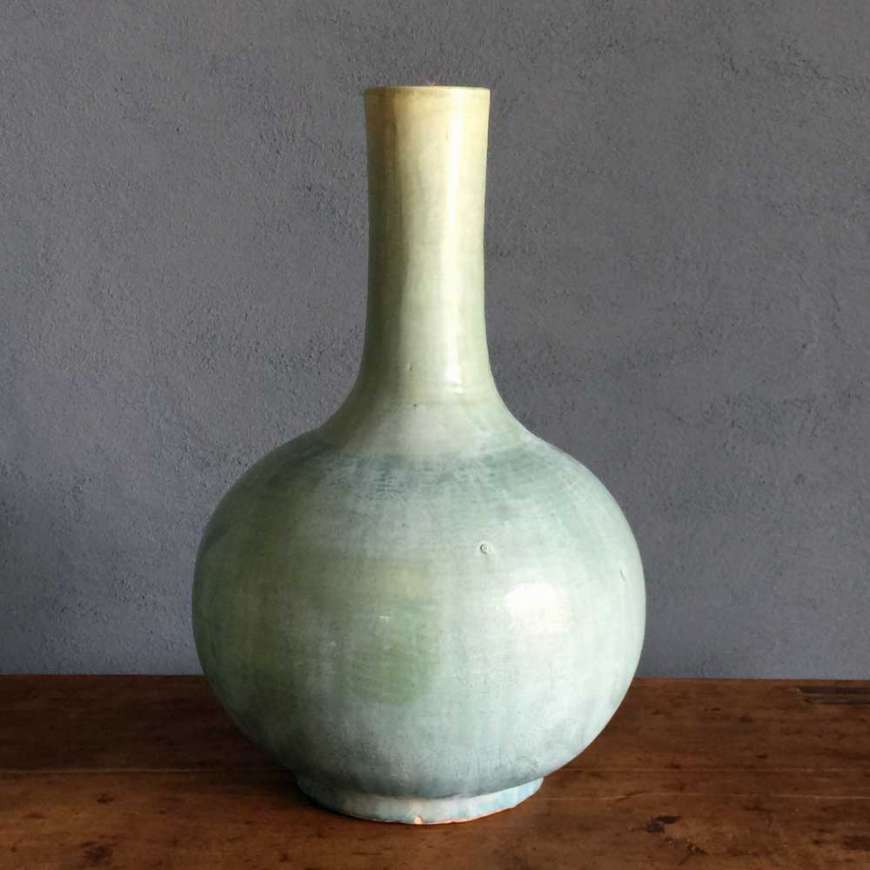 Picture of WEATHERED BLUE GLAZE VASE