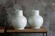 Picture of RUSTIC WHITE VASE