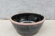 Picture of LARGE BLACK PORCELAIN BOWL