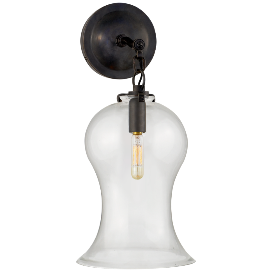 Picture of KATIE SMALL BELL JAR SCONCE (OPEN BOX)