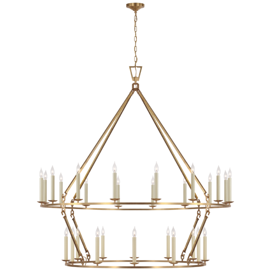 Picture of DARLANA OVERSIZED TWO TIER CHANDELIER (OPEN BOX)