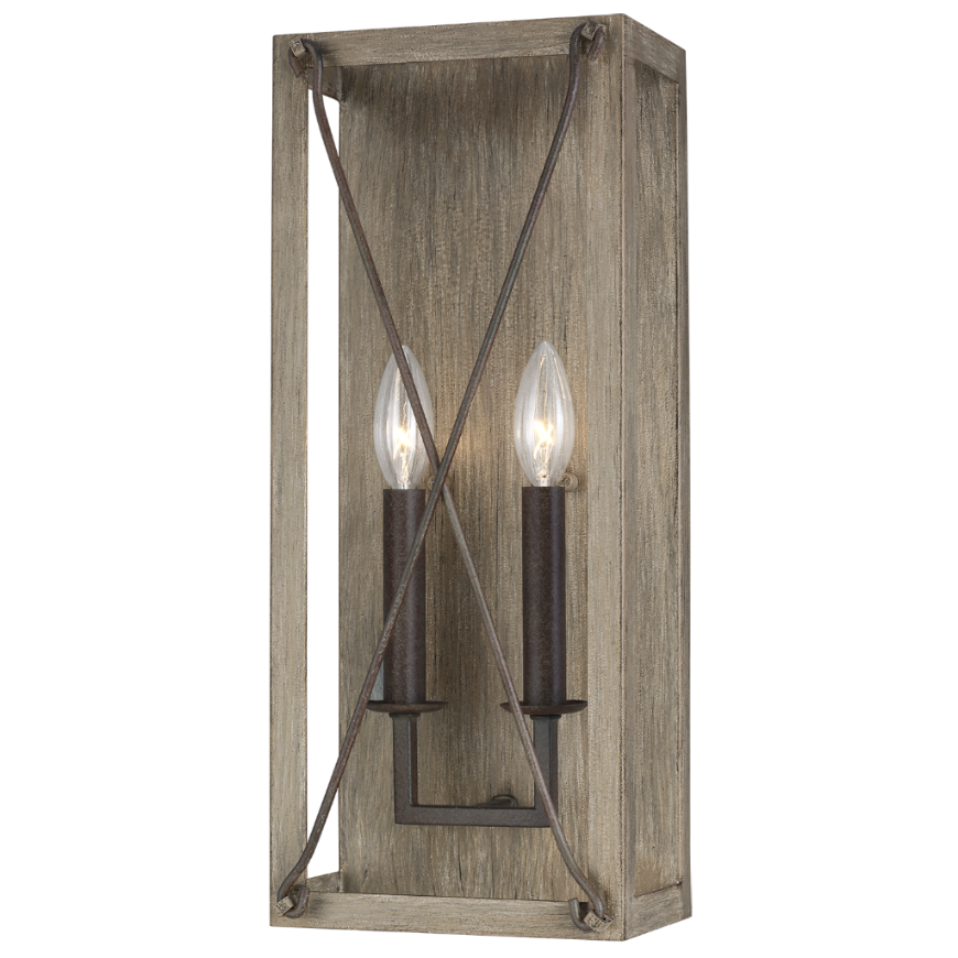 Picture of THORNWOOD TWO LIGHT WALL / BATH SCONCE