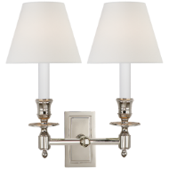 Picture of FRENCH DOUBLE LIBRARY SCONCE (OPEN BOX)