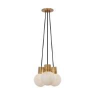 Picture of MINA ALABASTER 3-LIGHT SMALL CHANDELIER