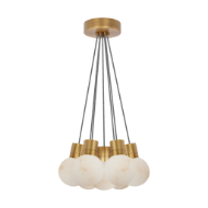 Picture of MINA ALABASTER 7-LIGHT SMALL CHANDELIER