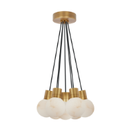 Picture of MINA ALABASTER 7-LIGHT SMALL CHANDELIER