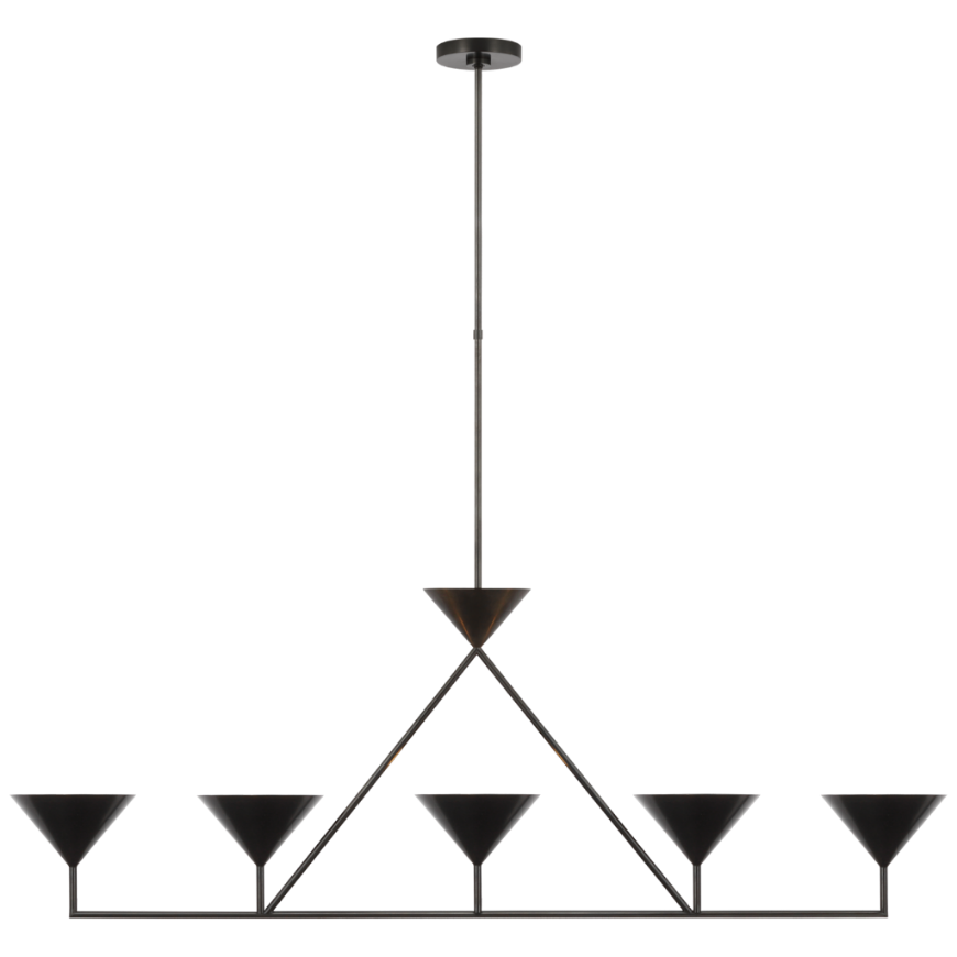 Picture of ORSAY XL 5-LIGHT LINEAR CHANDELIER (OPEN BOX)