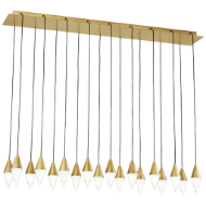 Picture of TURRET 18 LIGHT CHANDELIER