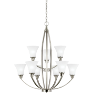 Picture of METCALF NINE LIGHT CHANDELIER