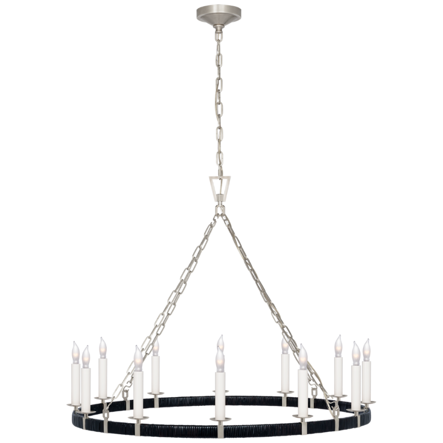 Picture of DARLANA LARGE WRAPPED RING CHANDELIER