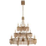 Picture of SUTTON 50" THREE TIER CHANDELIER