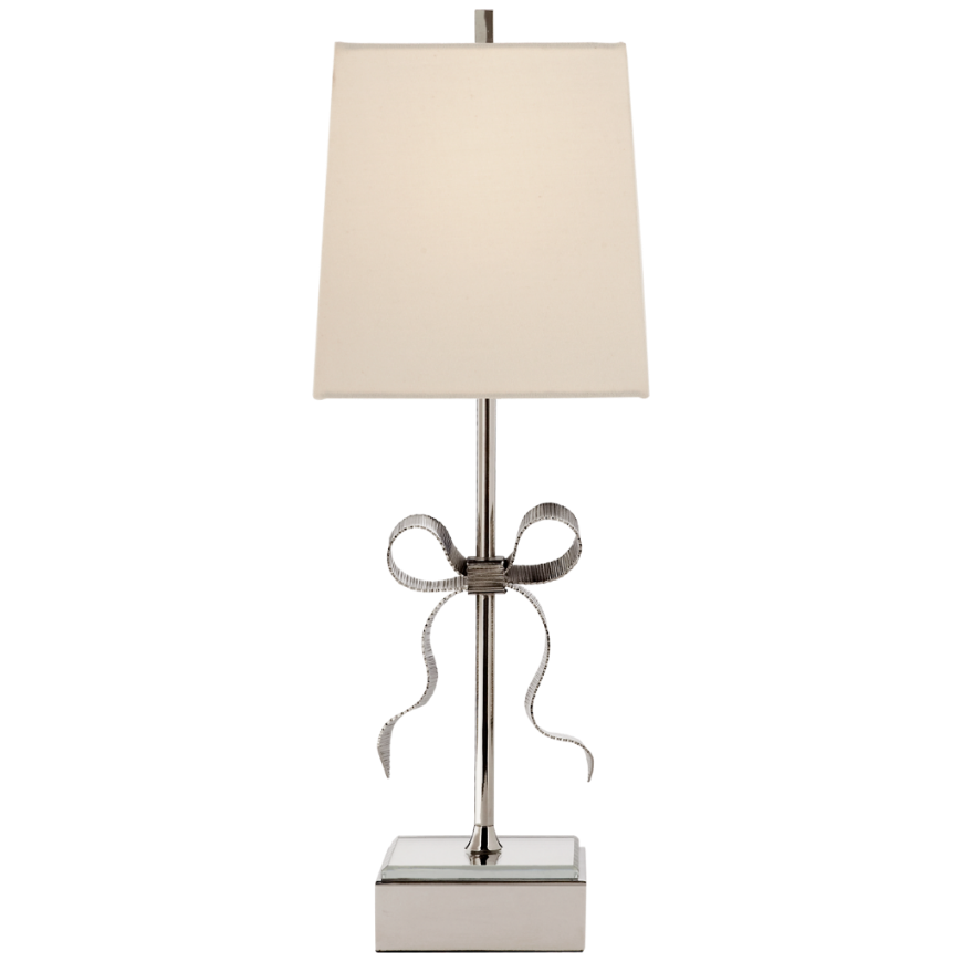 Picture of ELLERY GROS-GRAIN BOW TABLE LAMP