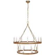 Picture of DARLANA LARGE TWO TIER CHANDELIER