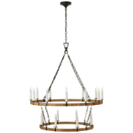 Picture of DARLANA LARGE TWO TIER CHANDELIER