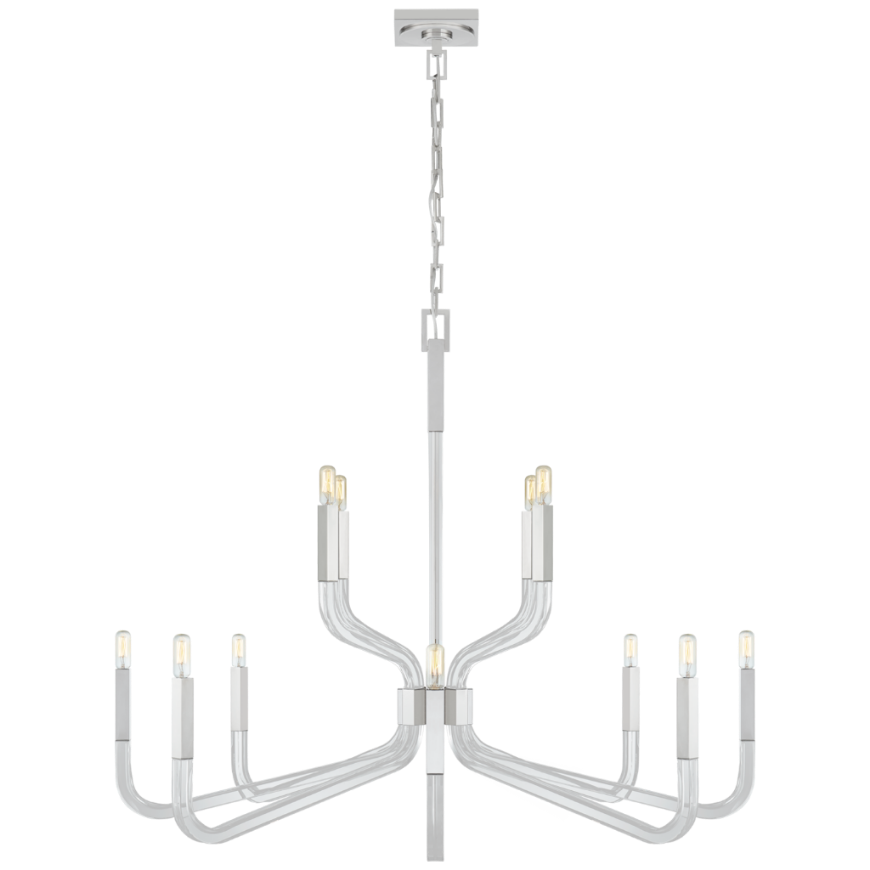 Picture of REAGAN GRANDE TWO TIER CHANDELIER (OPEN BOX)