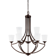 Picture of HANFORD NINE LIGHT CHANDELIER