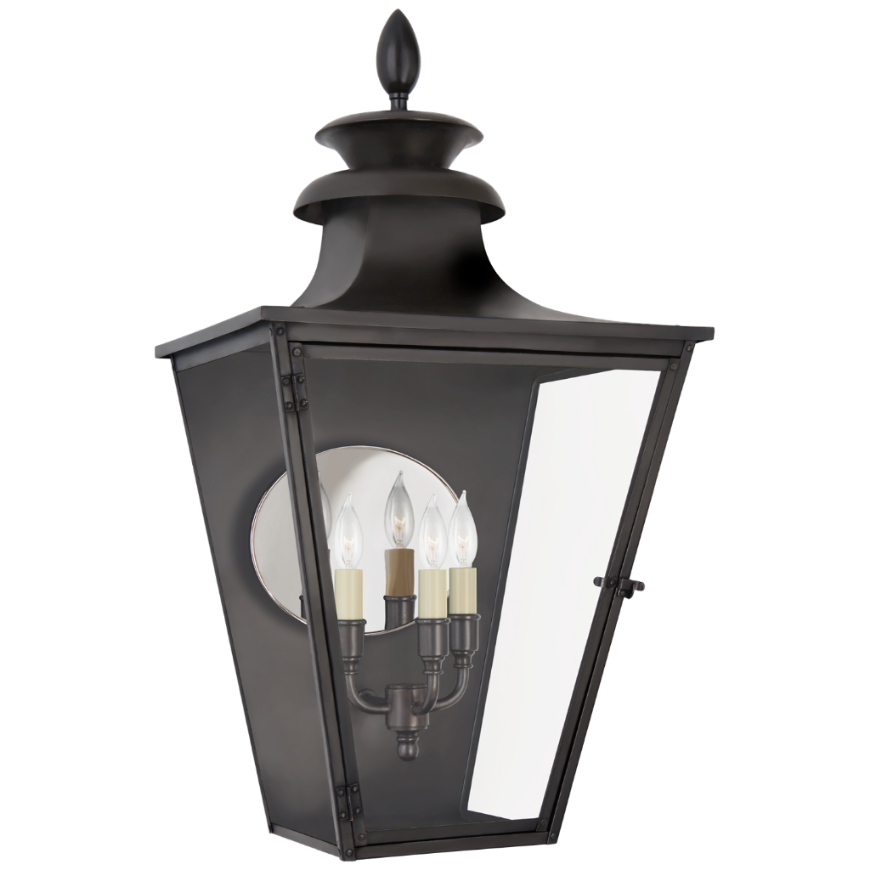 Picture of ALBERMARLE MEDIUM 3/4 WALL LANTERN (OPEN BOX)