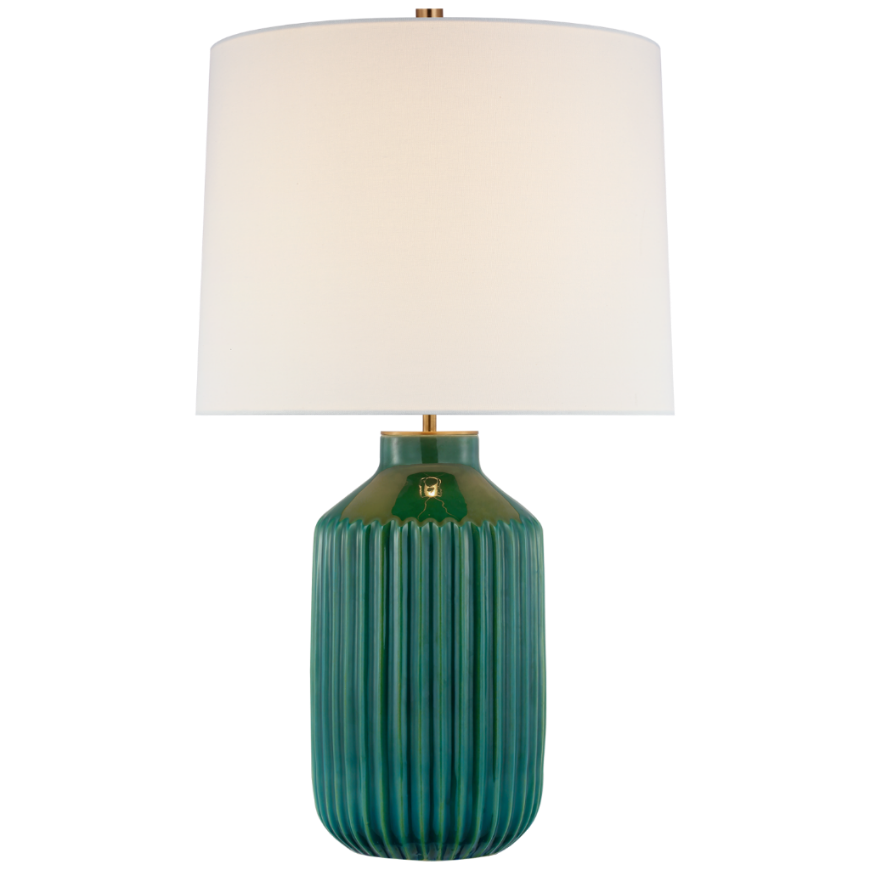 Picture of BRAYLEN MEDIUM RIBBED TABLE LAMP