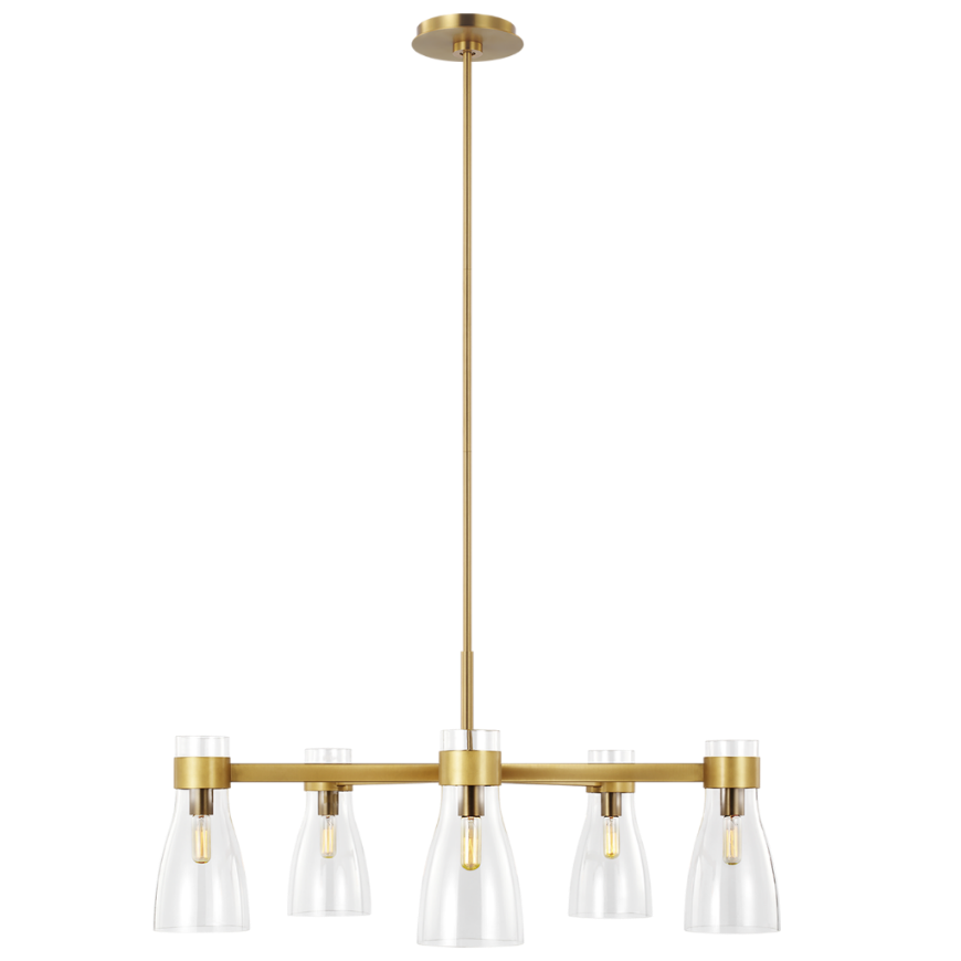 Picture of MORITZ FIVE LIGHT CHANDELIER