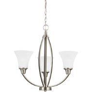 Picture of METCALF THREE LIGHT CHANDELIER