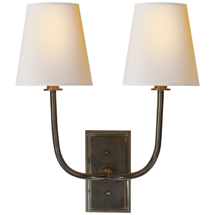 Picture of HULTON DOUBLE SCONCE (OPEN BOX)