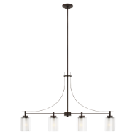 Picture of ELMWOOD PARK FOUR LIGHT LINEAR PENDANT