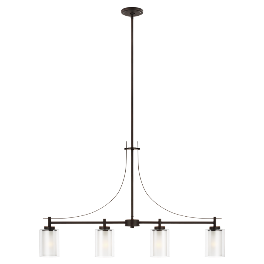 Picture of ELMWOOD PARK FOUR LIGHT LINEAR PENDANT