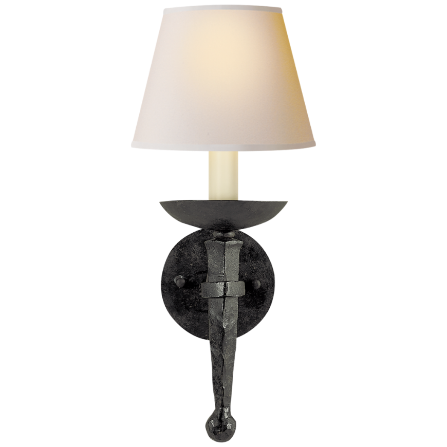 Picture of IRON TORCH SCONCE