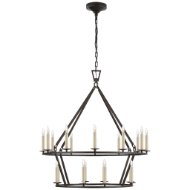 Picture of DARLANA MEDIUM TWO-TIER CHANDELIER