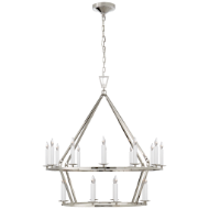 Picture of DARLANA MEDIUM TWO-TIER CHANDELIER