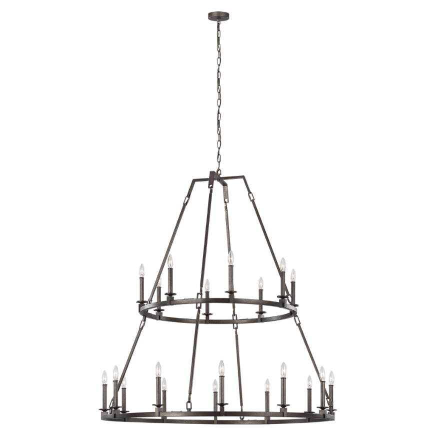 Picture of LANDEN EXTRA LARGE TWO-TIER CHANDELIER