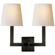 Picture of SQUARE TUBE DOUBLE SCONCE