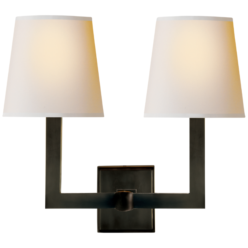 Picture of SQUARE TUBE DOUBLE SCONCE