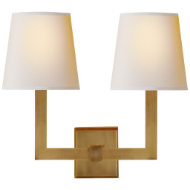 Picture of SQUARE TUBE DOUBLE SCONCE