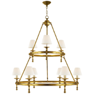 Picture of CLASSIC TWO-TIER RING CHANDELIER