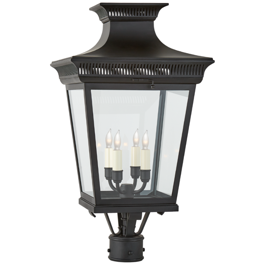 Picture of ELSINORE MEDIUM POST LANTERN (OPEN BOX)