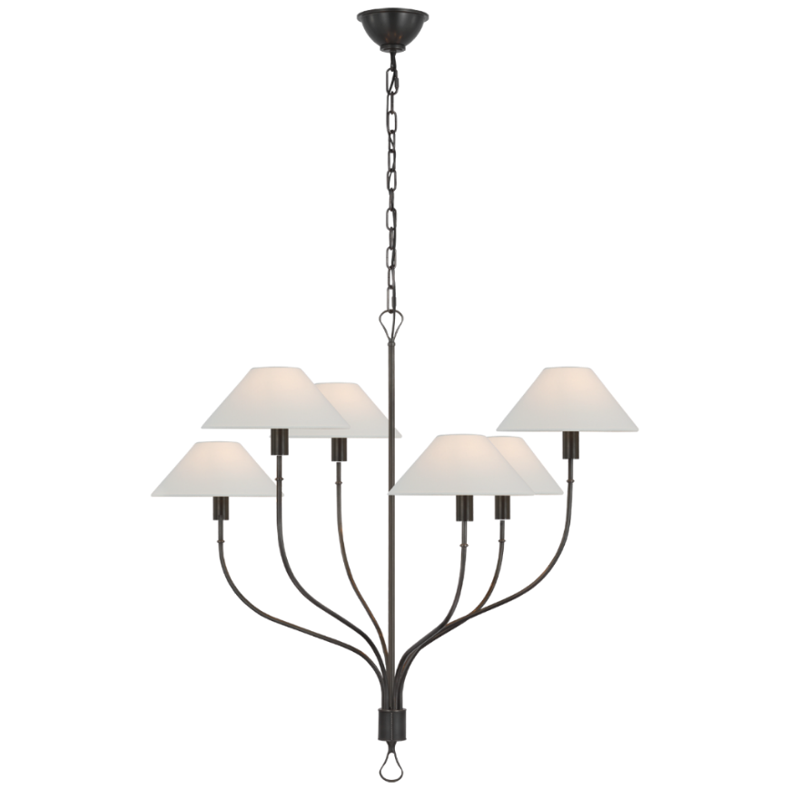 Picture of GRIFFIN LARGE STAGGERED TAIL CHANDELIER